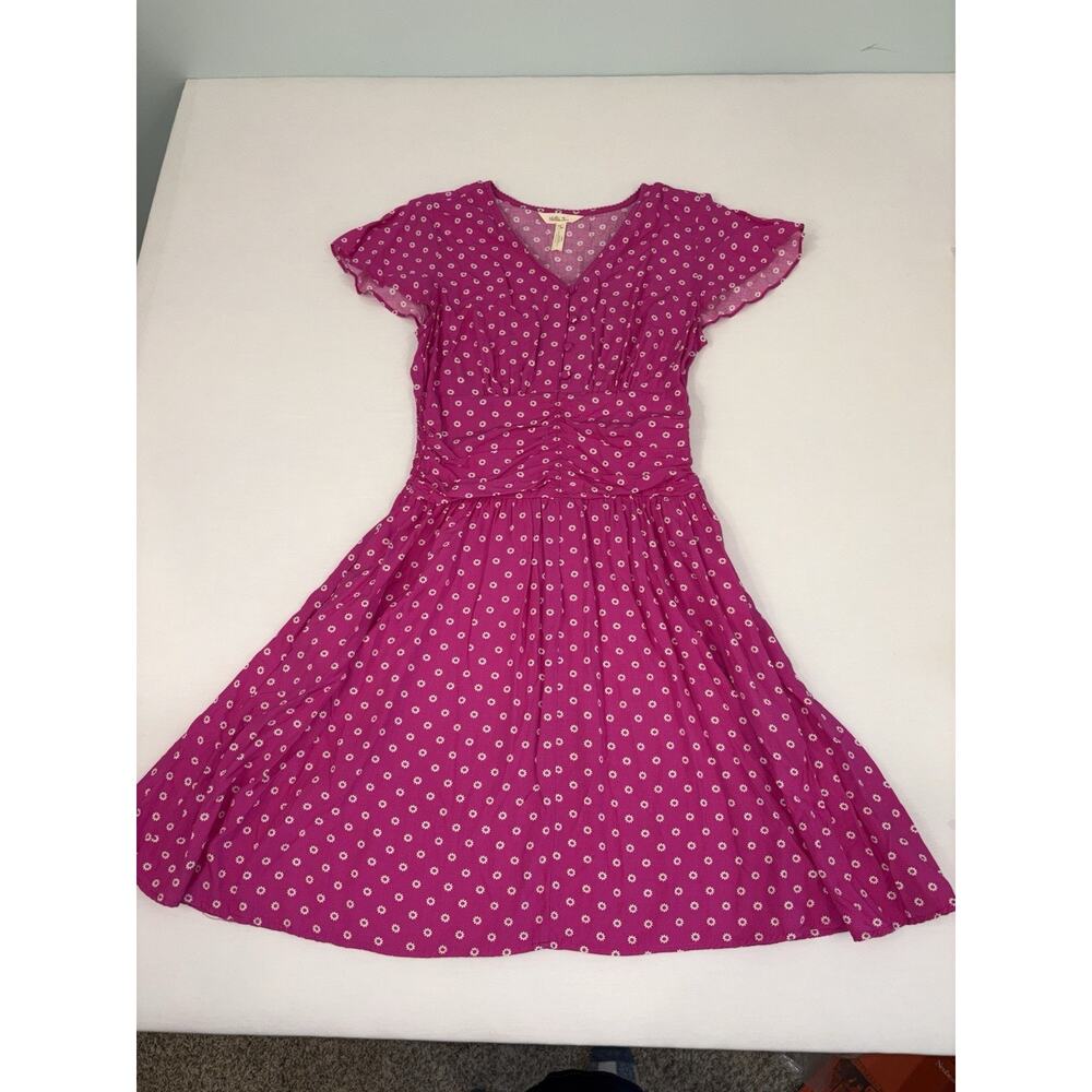 Women’s Matilda Jane Pink Floral Short Dress Size Small S Brilliant Daydream
